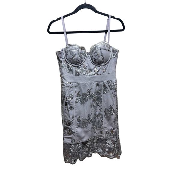 Medium NBD Floral Lace Mini Dress - Picture 5 of 13